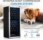 Newair Dual Zone Freestanding Wine Fridge