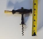 Antique Victorian Henshall Button Corkscrew and Brush
