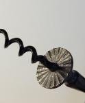 Antique Victorian Henshall Button Corkscrew and Brush