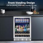 Kalamera 24" Dual Zone 46-Bottle Wine Cooler