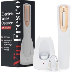 Electric Wine Opener Set with Charger & Cutter