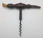 Victorian Antique Corkscrew with Rosewood Handle