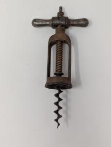 Vintage Iron Corkscrew Wine Bottle Opener