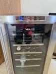 Stainless Steel Wine Fridge with Glass Door