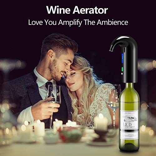Electric Wine Aerator and Dispenser Set