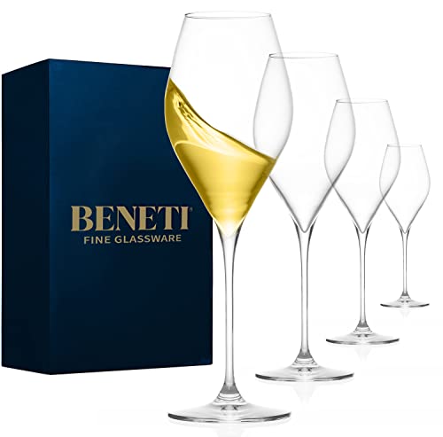 Modern 14oz Wine Glasses, Set of 4