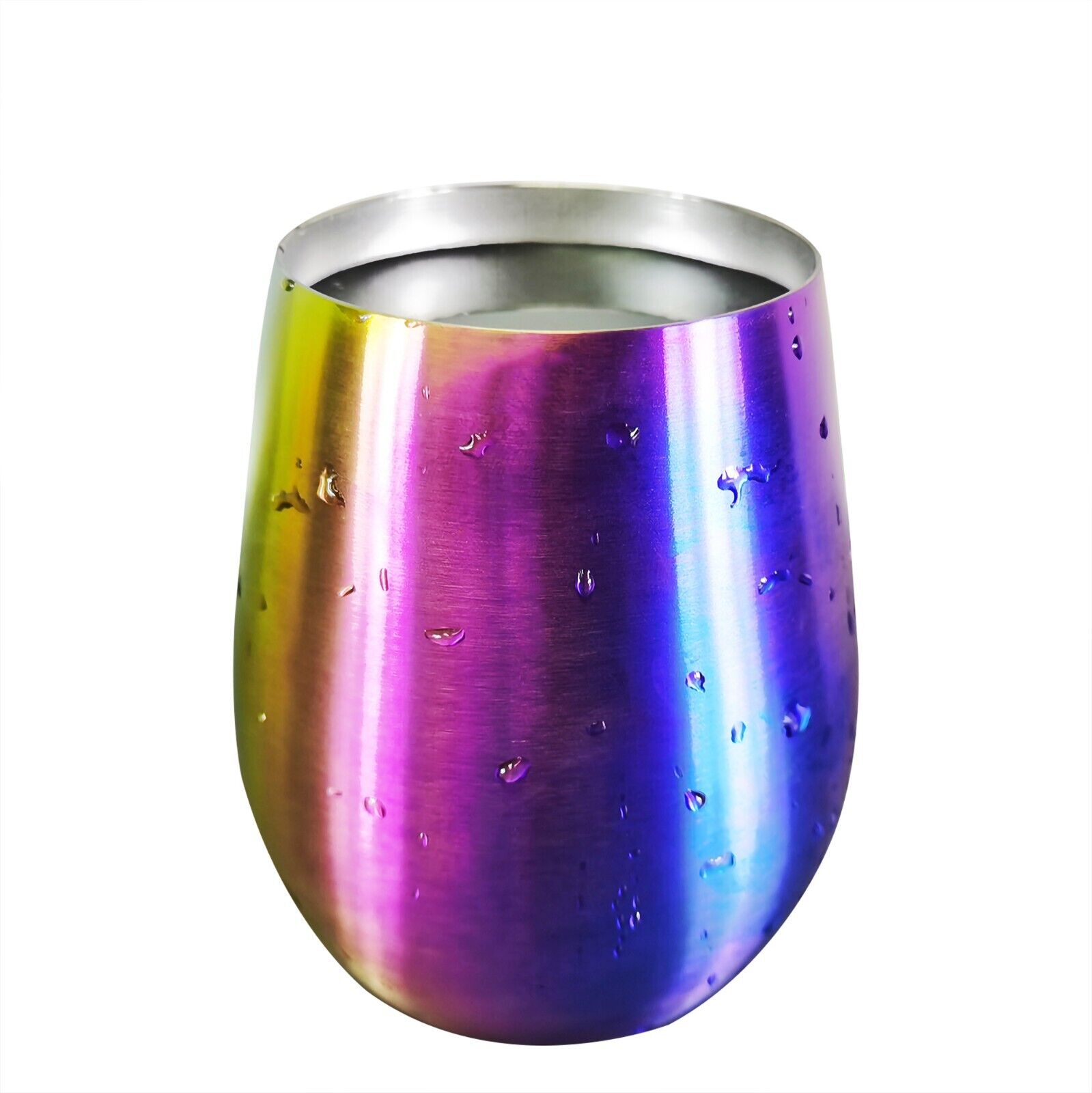 Stainless Steel Stemless Wine Glasses - Unbreakable