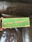 Set of 2 Vintage “WINO” Wine Sippers Glasses