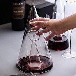 Hand-Blown Crystal Wine Decanter - Unique Gift