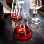 Hand-Blown Crystal Wine Decanter - Unique Gift