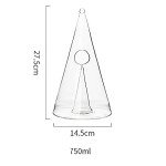 Hand-Blown Crystal Wine Decanter - Unique Gift