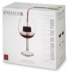 CHEVALIER Collection Wine Aerator Glasses - Set of 2