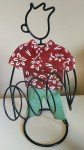 Tropical Dude Wine Bottle Holder – Fun Gift