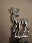 Unique Silver Deer Wine Bottle Cork Gift
