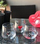 Cute 3D Animal Glass Cup - Panda Love