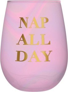Nap All Day Stemless Wine Glass - 20 oz