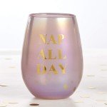 Nap All Day Stemless Wine Glass - 20 oz