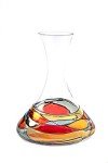 Antoni Barcelona Hand-Painted Red Wine Decanter