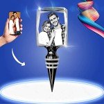 Unique Transparent Wine Stopper Gift for Enthusiasts