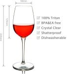 Unbreakable Red Wine Glass Set - Elegant Gift