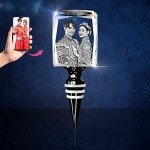 Unique Transparent Wine Stopper Gift for Enthusiasts
