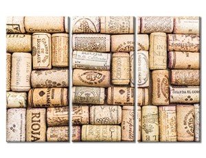 3-Piece Wine-Themed Canvas Wall Art Set