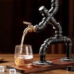 Steampunk Whiskey Dispenser & Unique Wine Gift