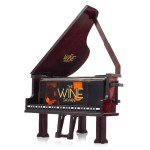 Piano-Shaped Decanter for Whisky and Wine Gift