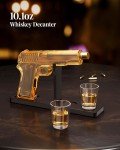 Unique Whiskey Decanter Set for Dads and Men