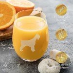 Stemless Wine Glasses for Dog Lovers - Set of 2