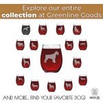 Stemless Wine Glasses for Dog Lovers - Set of 2
