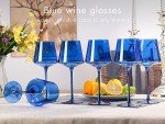 Colorful European Square Wine Glass Set
