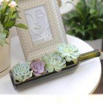 Succulent Wine Bottle Planter - Perfect Gift Idea