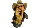 Rustic Cowboy Wine Bottle Holder for Western Decor