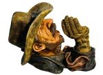 Rustic Cowboy Wine Bottle Holder for Western Decor