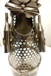 Tall Tin Man Wine Cork Holder Decor Gift