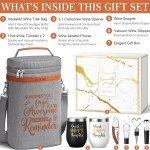 Unique Wine Gift Set for Women and Sisters