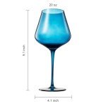 Tropical Hawaii Beach Wine Glass Set - 5 Pieces