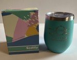 Teal 1958 Stemless Wine Tumbler Gift for All