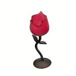 Elegant Rosette Shaped Wine Glass Set - 2pc