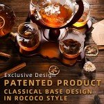 Whiskey Decanter Set with Globe Glasses