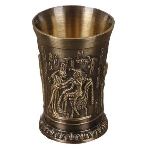 Unique Vintage Egyptian Copper Wine Cup Gift