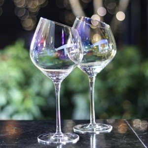 Iridescent Wine Glass Set for Wine Lovers