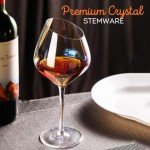 Iridescent Wine Glass Set for Wine Lovers