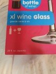 Giant Wine Glass – Holds One Bottle, Fun Gift