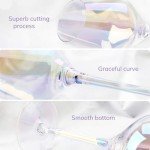 Iridescent Wine Glass Set for Wine Lovers