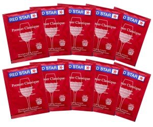 Red Star Premier Classique Wine Yeast – 10 Pack