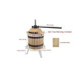 Solid Wood Fruit Wine Press for Apple and Berries