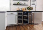Dual Zone 56-Bottle French Door Wine Cooler
