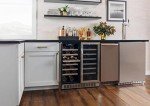 Dual Zone 56-Bottle French Door Wine Cooler